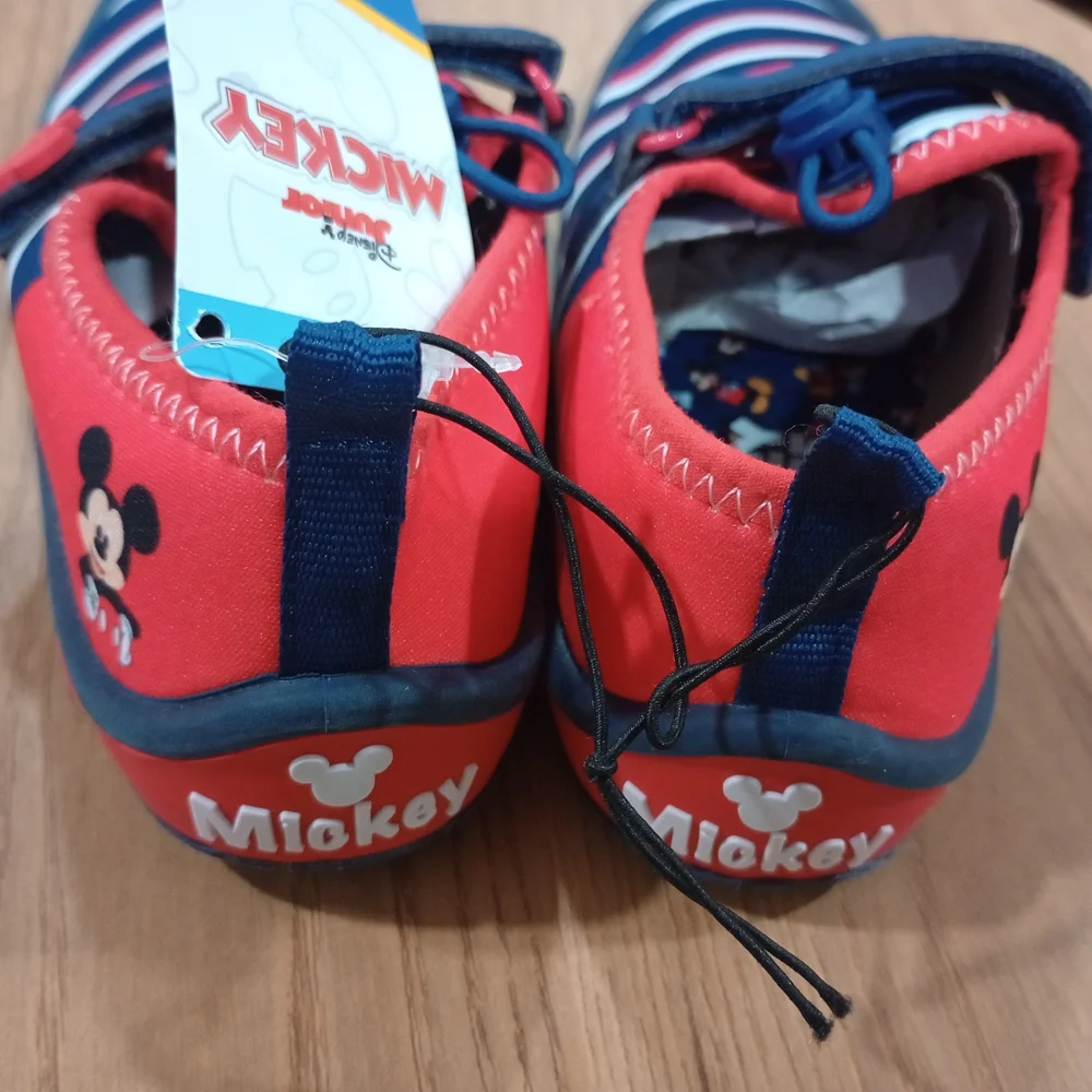 Size 13/1 Disney Mickey Mouse Water Shoes for Boys